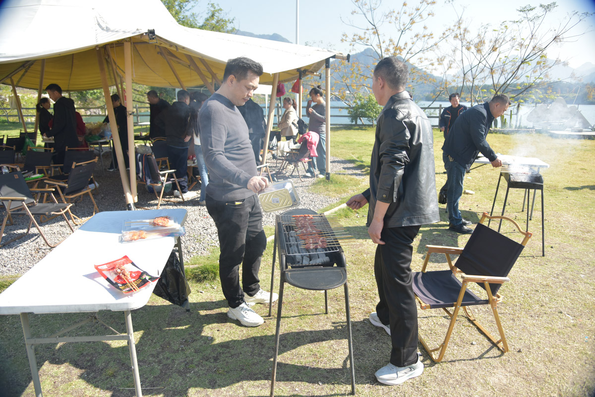 SOCOME Team BBQ Preparation